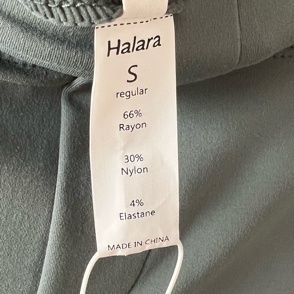 Halara Flex™ High Waisted Back Side Pocket Slight Flare Work Pants Small NWT - Picture 8 of 9